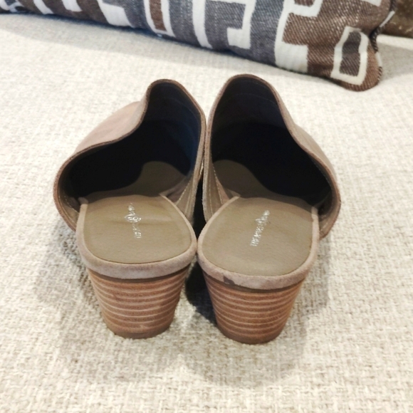 Treasure & Bond Taupe Suede Mules - Picture 4 of 7